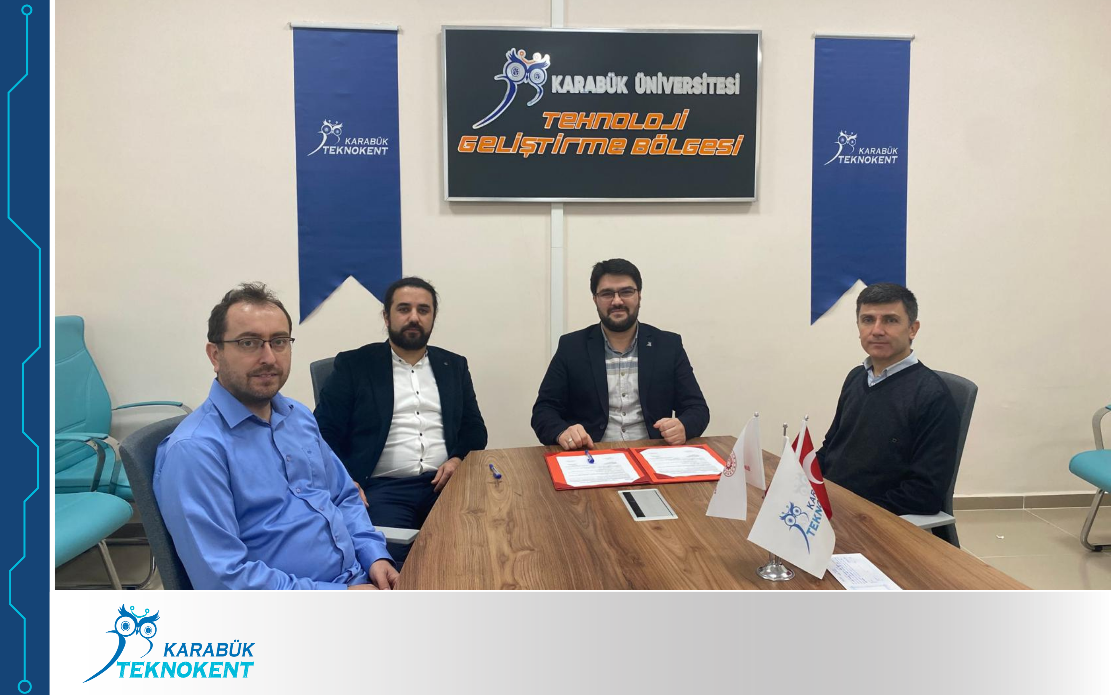 ROBİS Robotik Bilişim Mühendislik ile imza töreni yapıldı.