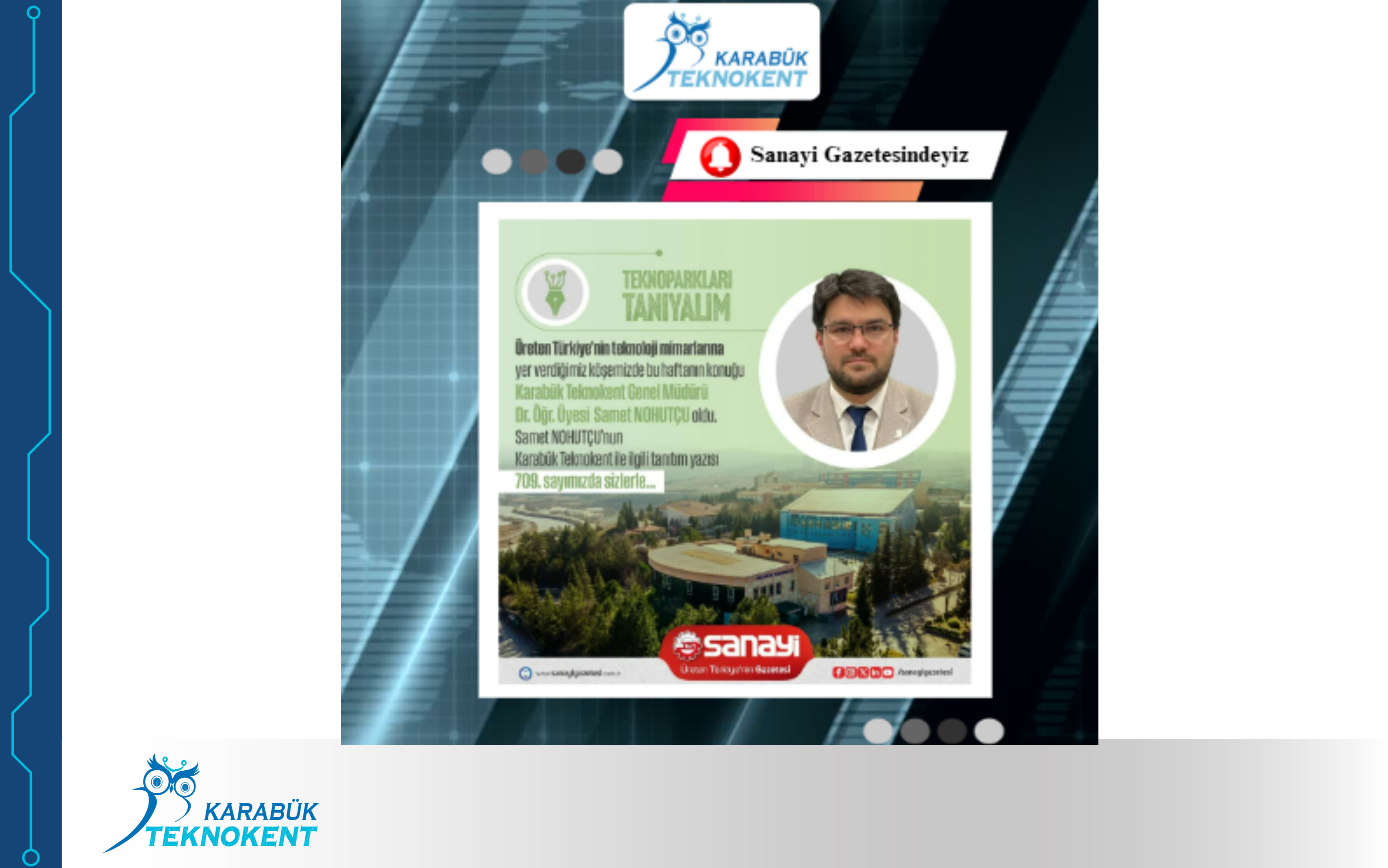 Sanayi Gazetesindeyiz!