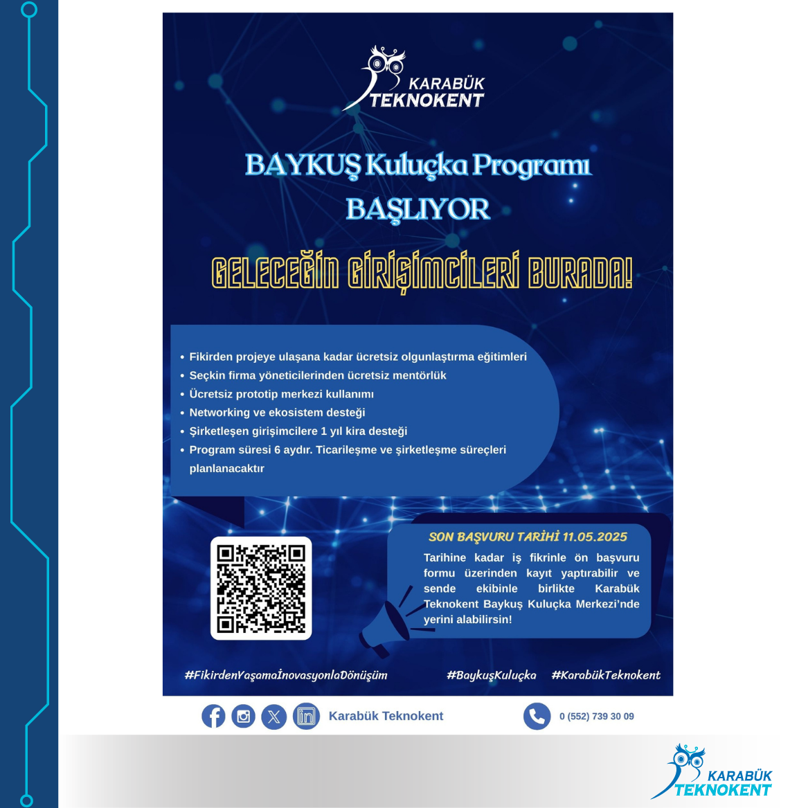 Baykuş Kuluçka Programı Başvuruları Başladı!